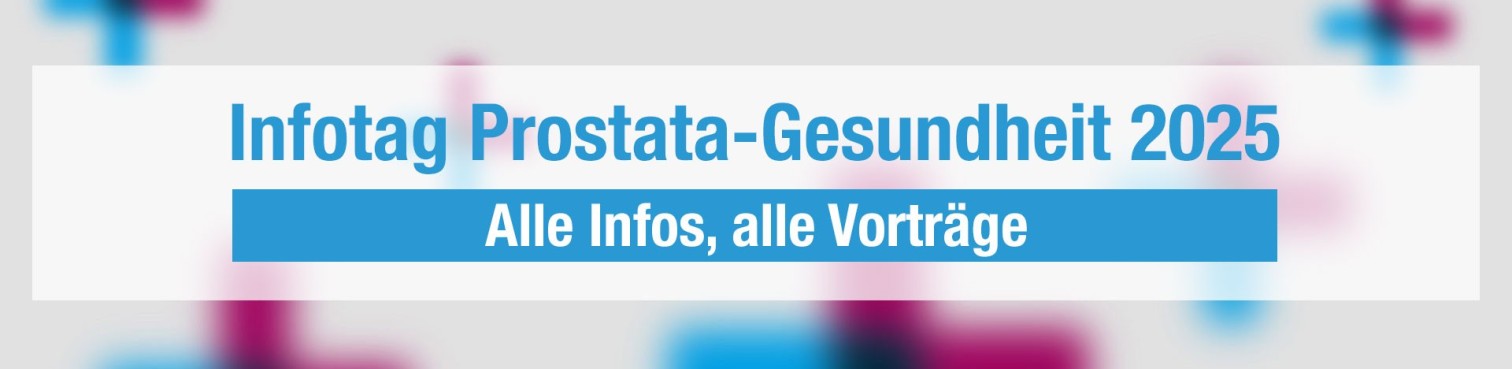 Banner zum Infotag 25 mit Informationen und Vorträgen