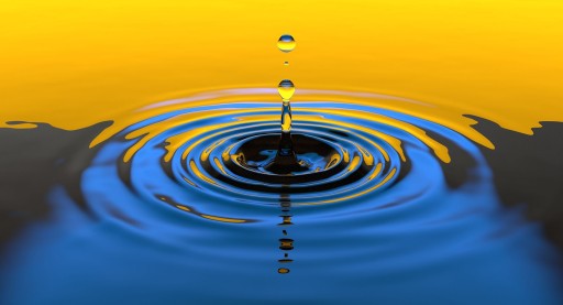 Prostata Hilfe Deutschland: Nahaufnahme eines Wassertropfens