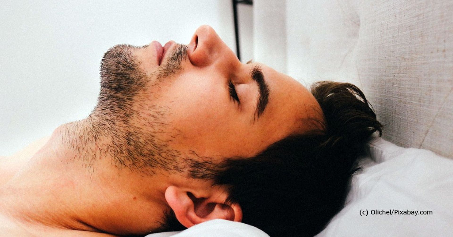 Prostata Hilfe Deutschland: Illustrationsbild Fatigue - Schlafender Mann